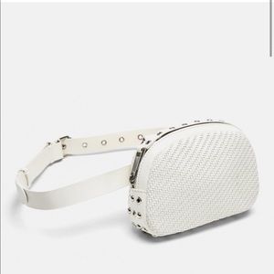 Zara Braided Crossbody Belt Bag